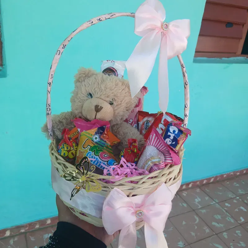 Cesta para tu pequeña