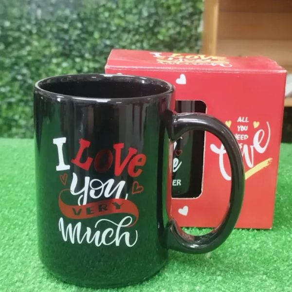 Jarra grande de cerámica- [I love you very much]