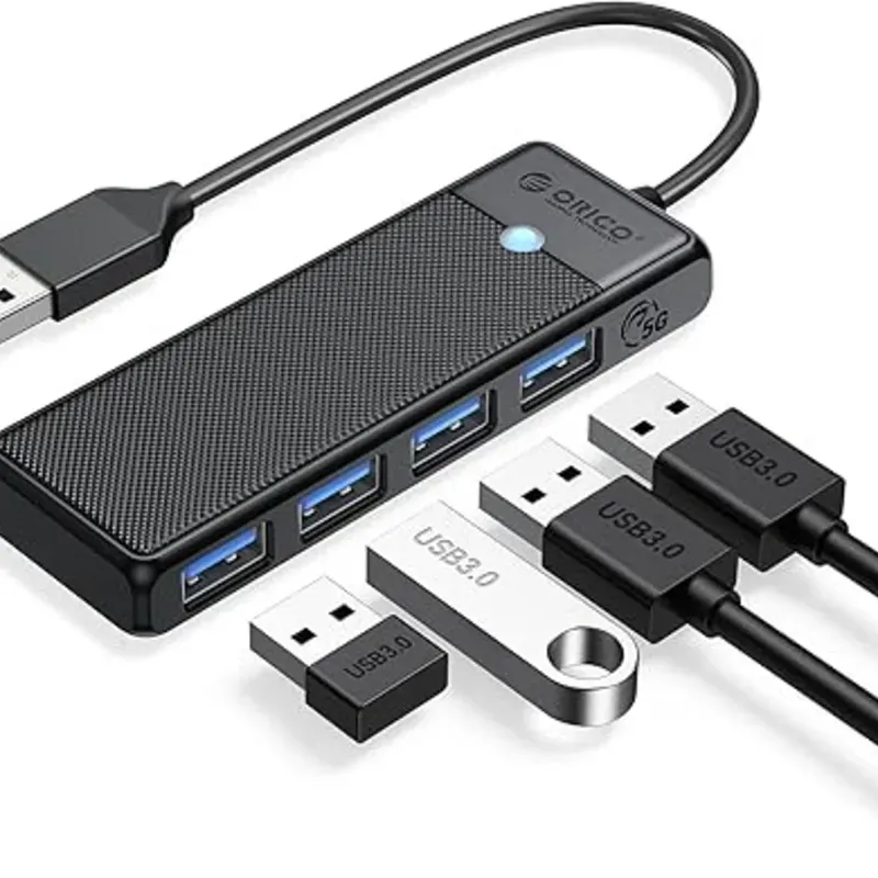 Regleta , HUB o Divisor ORICO de 4 Puertos