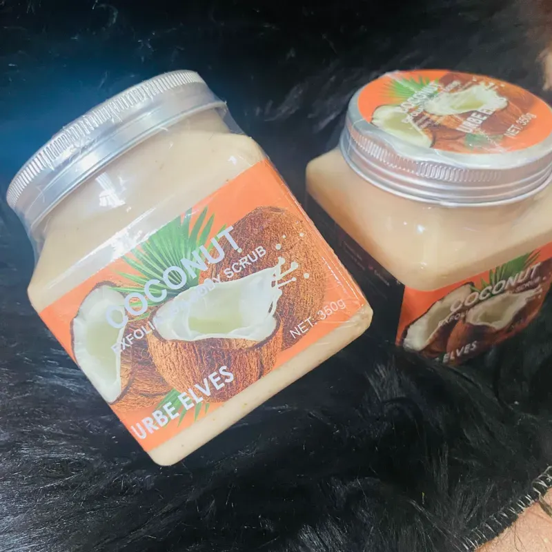 Exfoliante corporal de coco