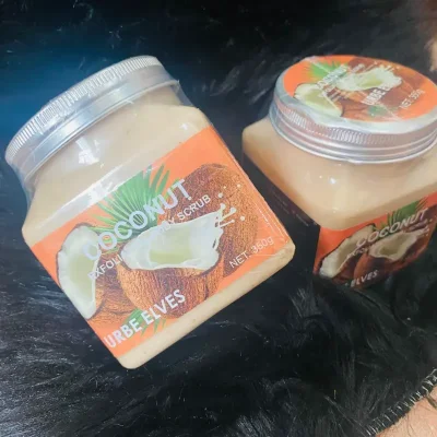 Exfoliante corporal de coco