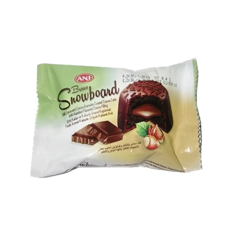 Snowboard Brawo cubierto de chocolate