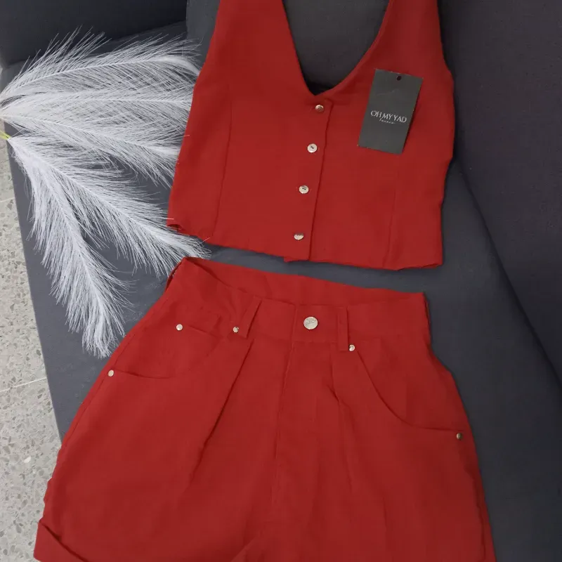 Cjnto short y chaleco