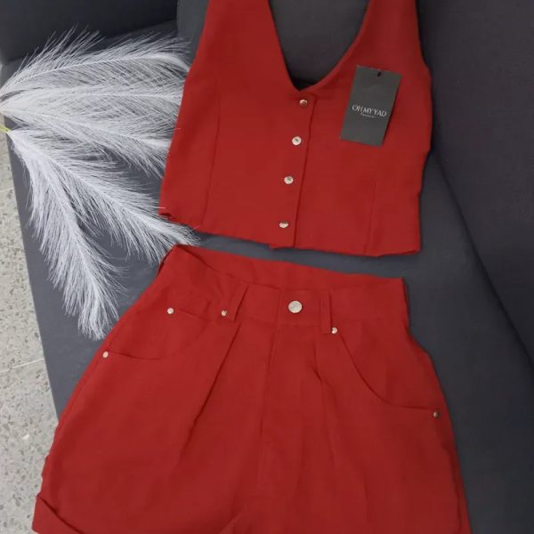 Cjnto short y chaleco
