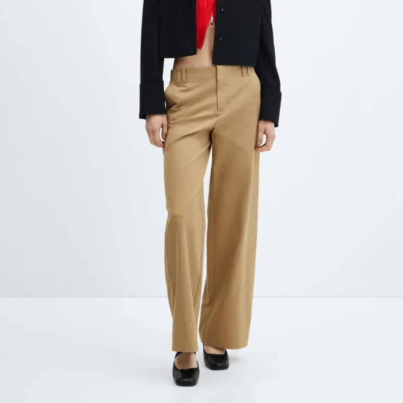 Pantalón wideleg lyocell