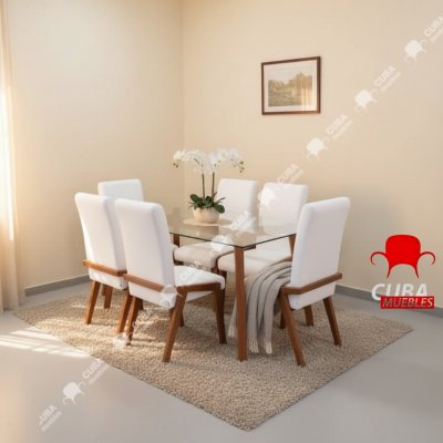 Comedor Mónaco 6 sillas