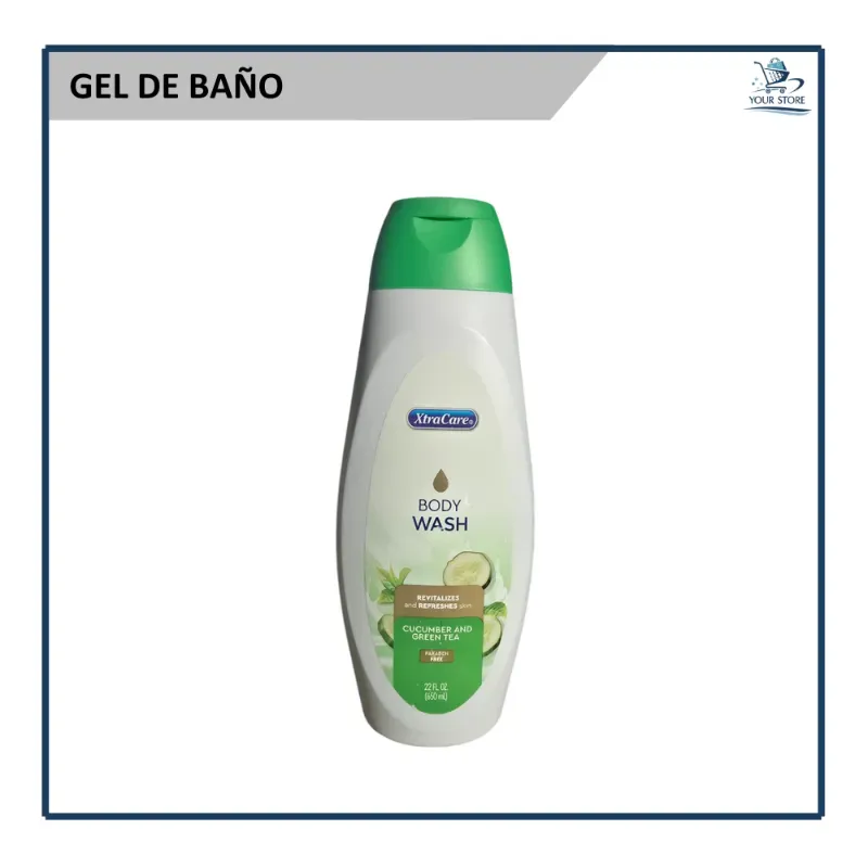 Gel de Baño con Pepino y Té Verde - XtraCare (650ml)