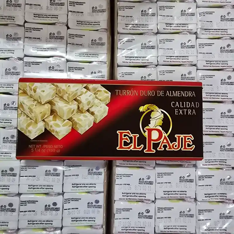 Turron duro de Almendra El Paje 150g