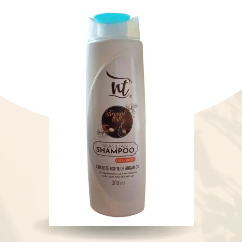 Shampoo Sin Sal de Argan brasil Oil 300 ml NT