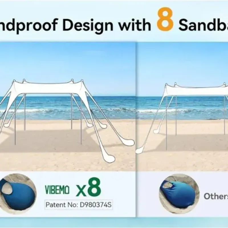 Toldo para playa