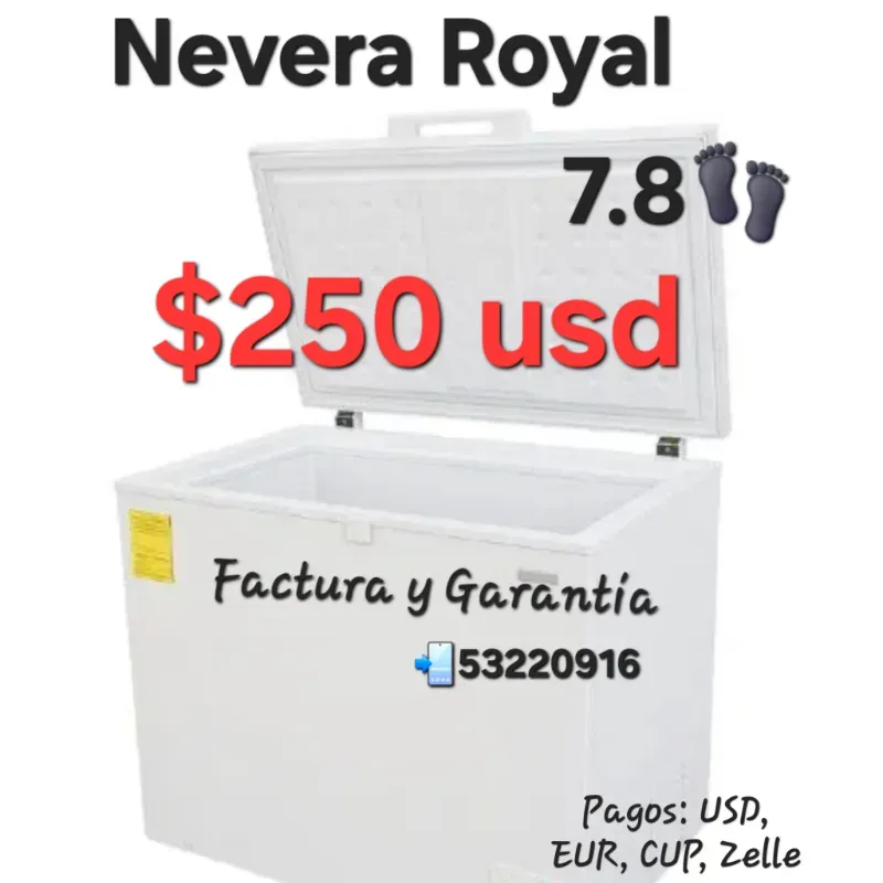 Nevera Royal 7.8 pies