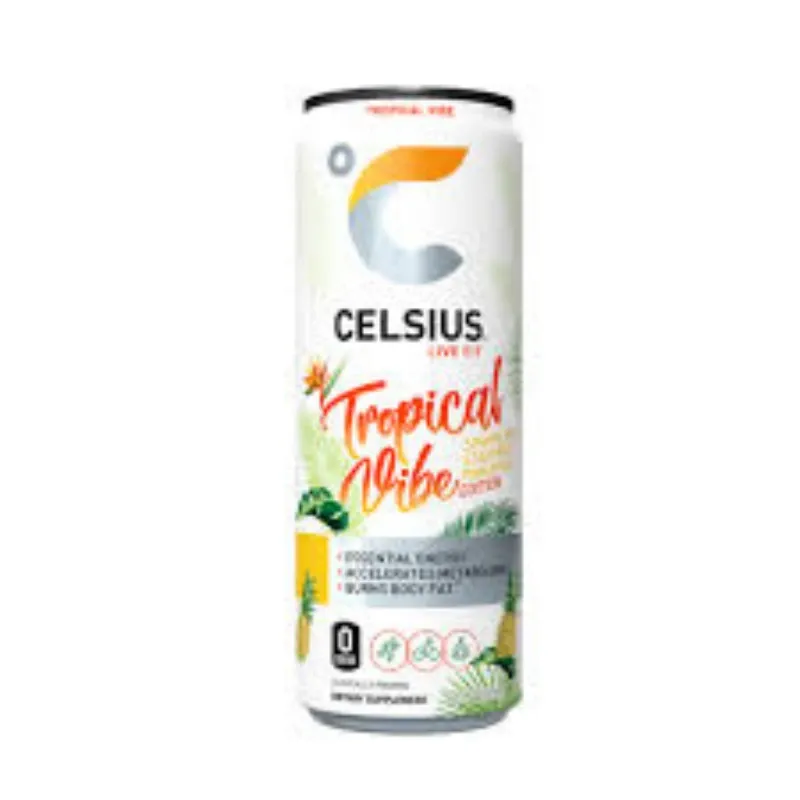 Bebida Energizante Celsius Tropical Vibes 355 ML