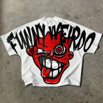 Pullover White Devil