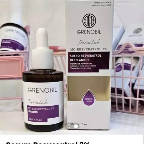 ✨ ¡Transforma Tu Piel con el Suero Resveratrol Resplandor de Grenobil! ✨