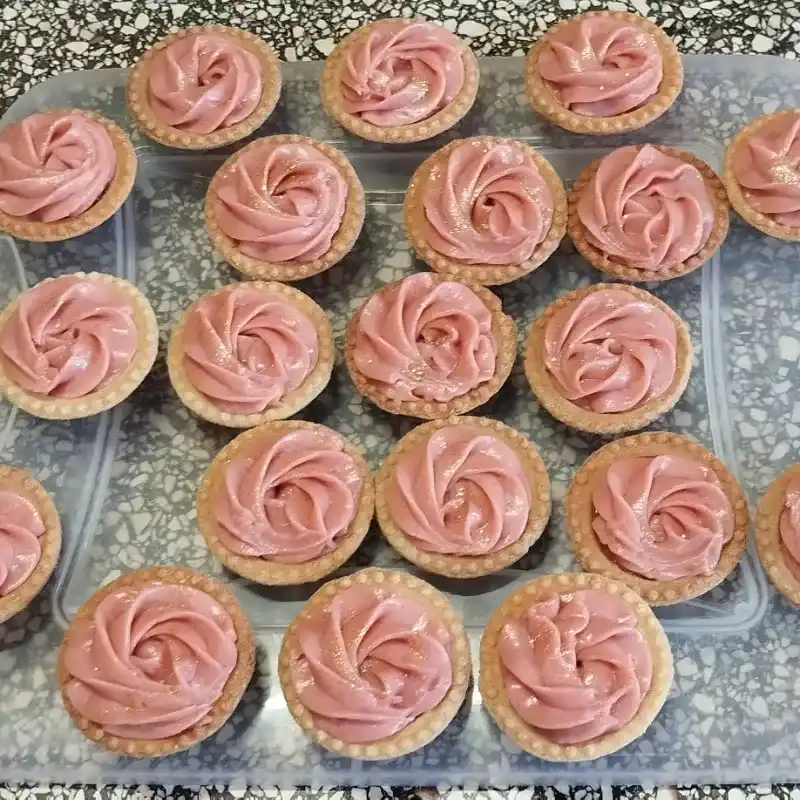 Tartaletas (relleno de leche condensada)