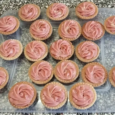 Tartaletas (relleno de leche condensada)