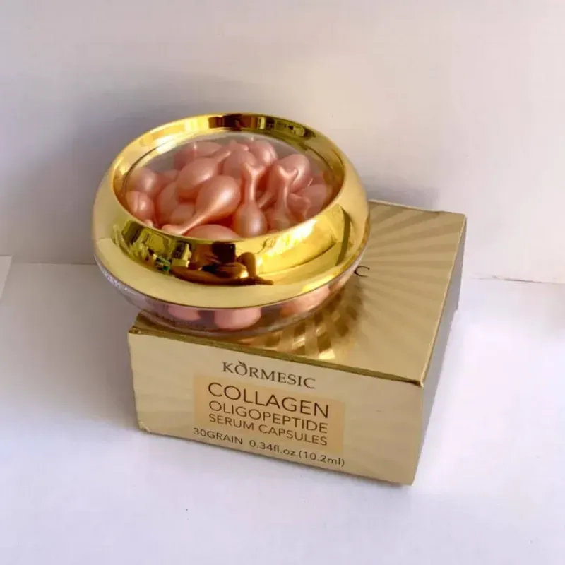 Cápsulas faciales de Colagéno