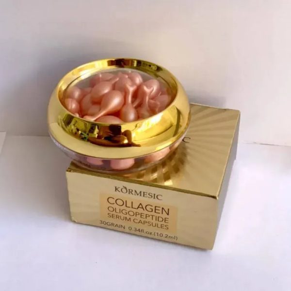 Cápsulas faciales de Colagéno