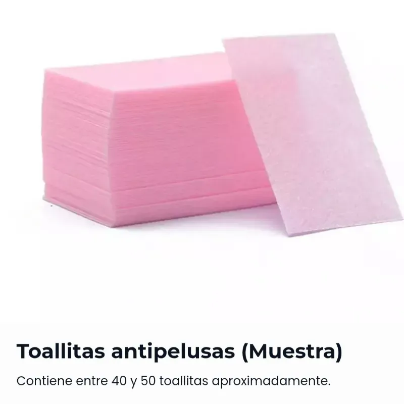 Pilita de toallitas antipelusas