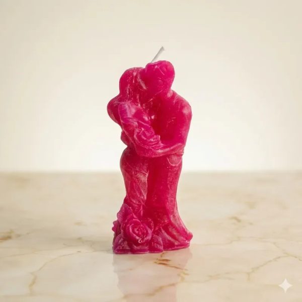 Vela aromática enamorados