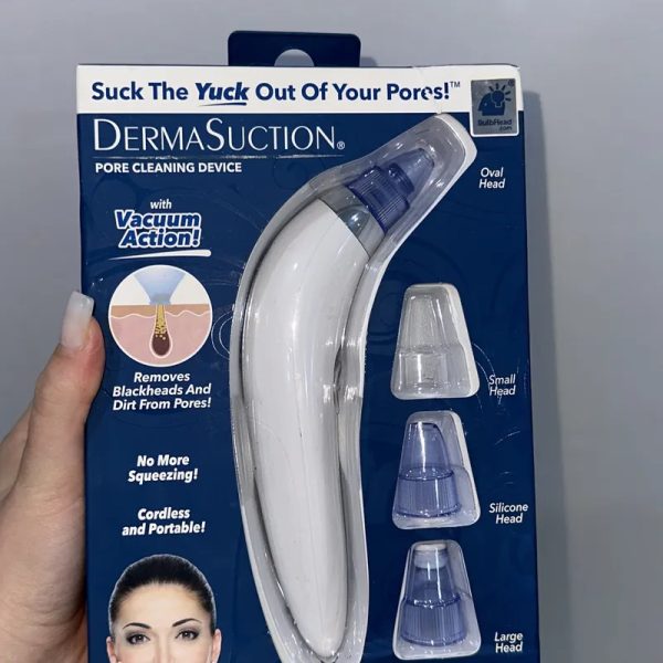 Instrumento eléctrico de succión de puntos negros, eliminación de acné, limpiador facial de poros