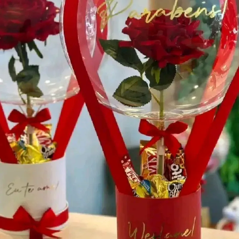 Globo aerostático amoroso 