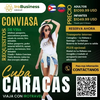Pasaje Cuba - Caracas