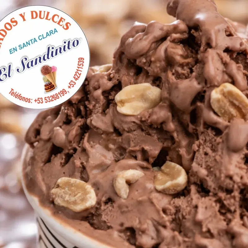 HELADO DE CHOCO MANÍ