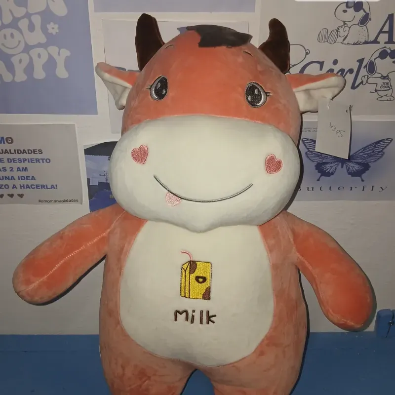 Peluche Vaca Naranja