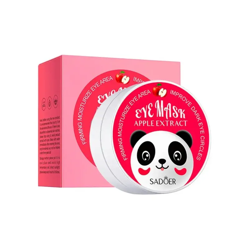 Parches para ojeras con extracto de manzana