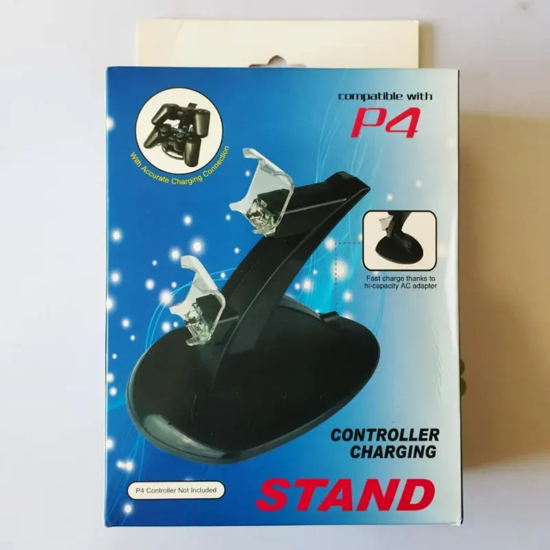 Base de carga dual vertical para mandos de PS4