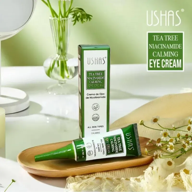 Crema de Ojos de Niacinamida y Té Verde