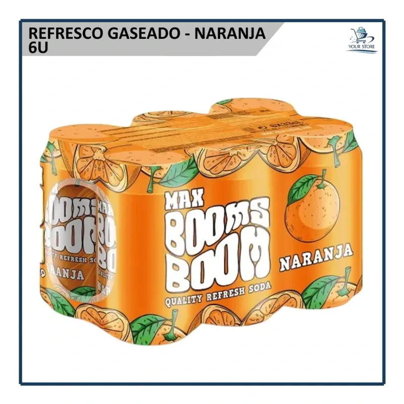 Refresco de Naranja 330ml (6u)