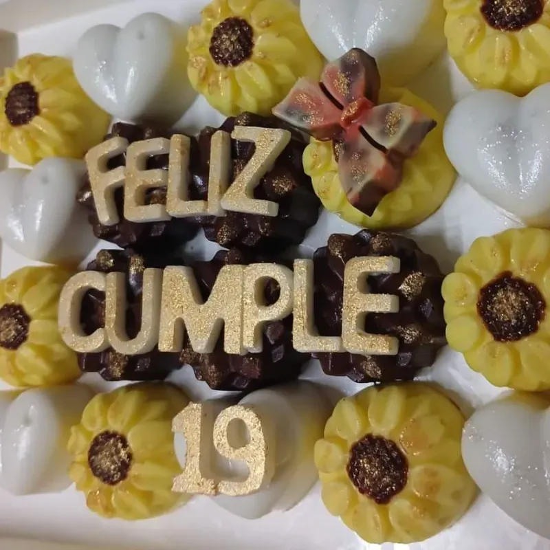 Girasoles de Chocolate 