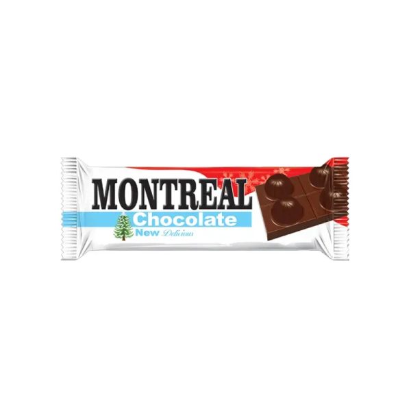 Tableta de chocolate Montreal de 50 gramos