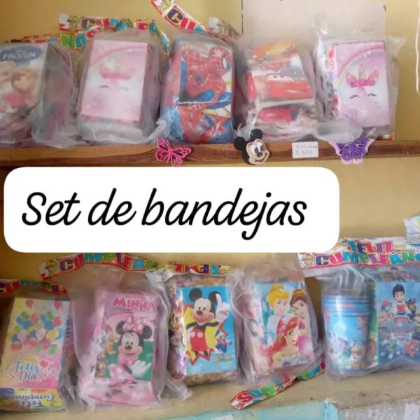 Set de bandejas