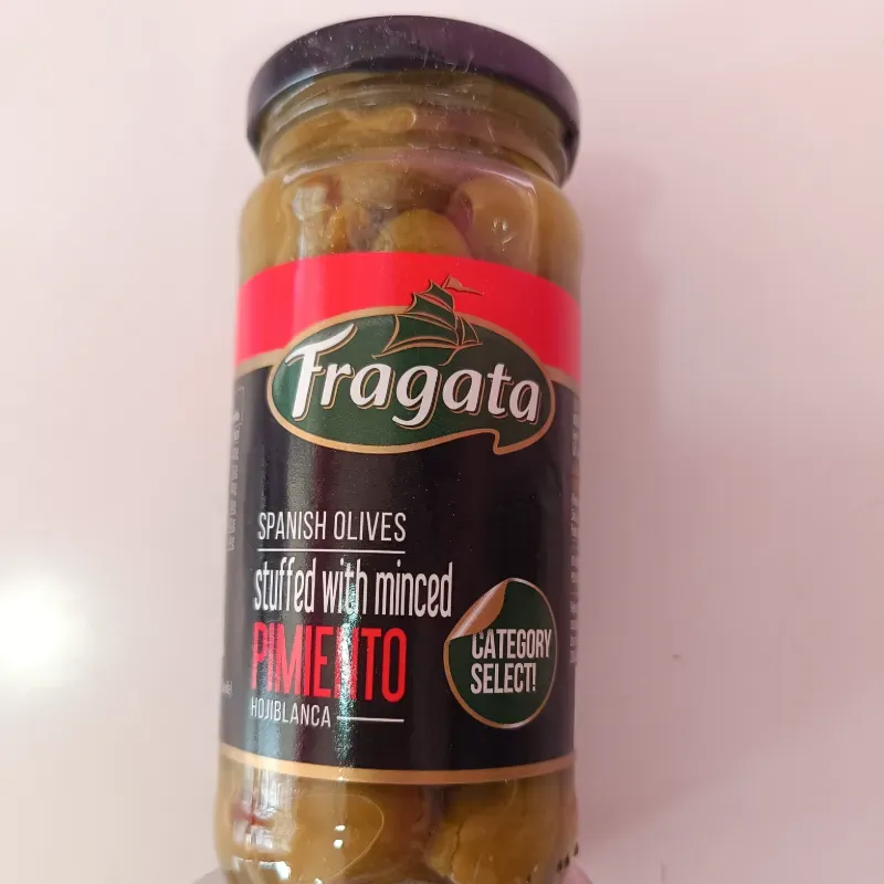 Aceitunas rellena pimiento