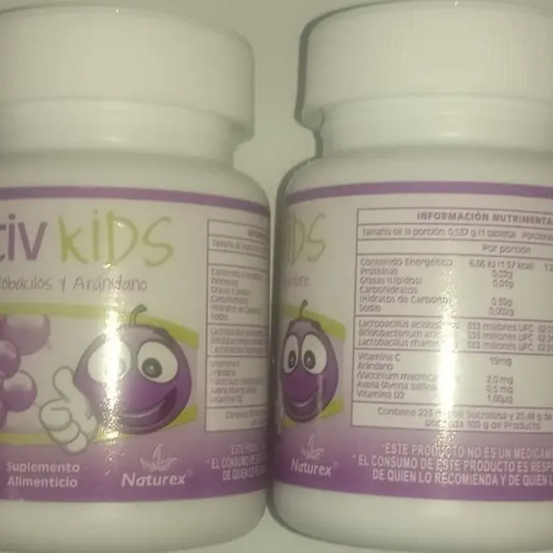 LACTIV KIDS (Suplemento Infantil Probiótico) 30 TAB