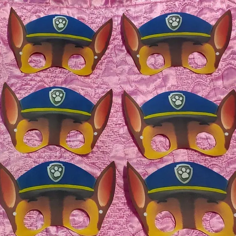 12 MÁSCARAS (PAPEL)