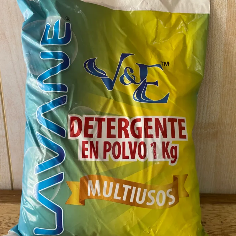 Detergente en polvo