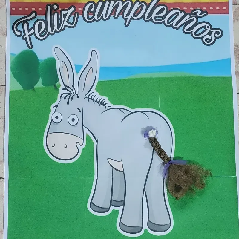 Ponerle la cola al burro