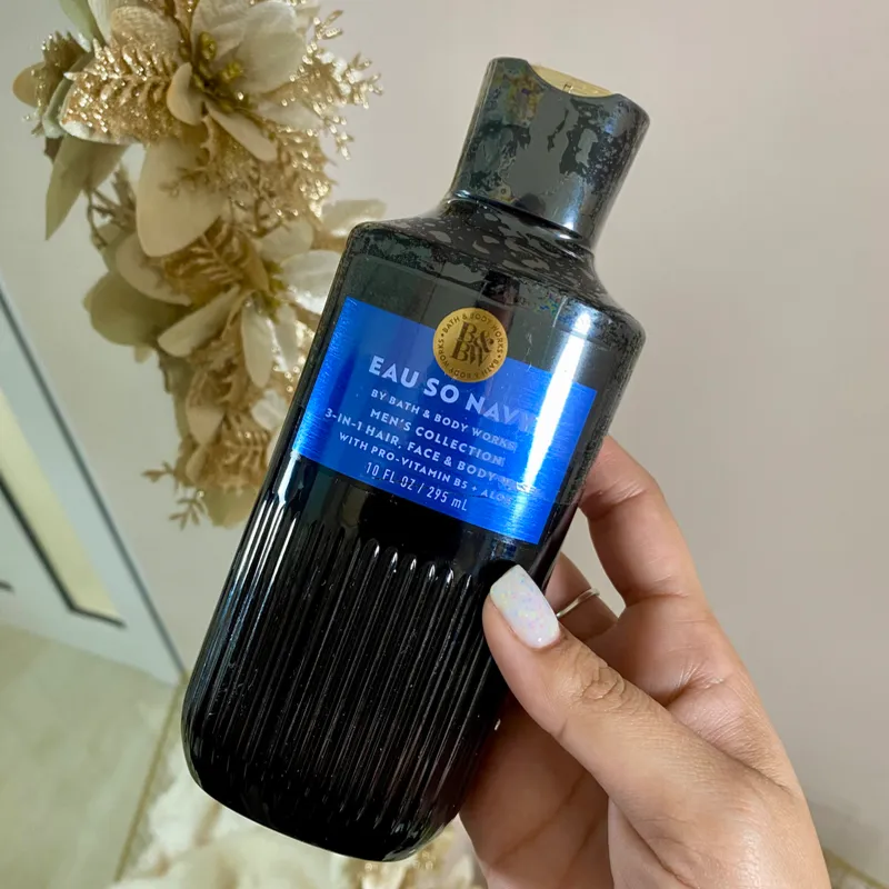 Eau So Navy para hombre 3en1 Gel de cuerpo, cara y cabello