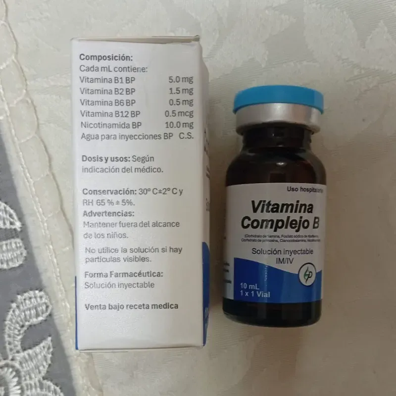  Complejo B Inyectable (B1,B2,B3,B6,B12)