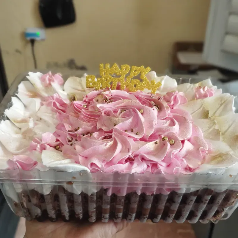 Kake cuadrado de chocolate