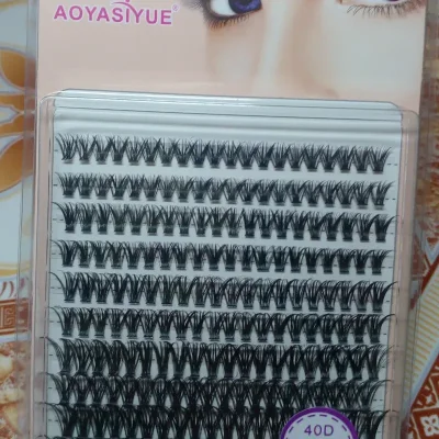 Pestañas grupales 40D