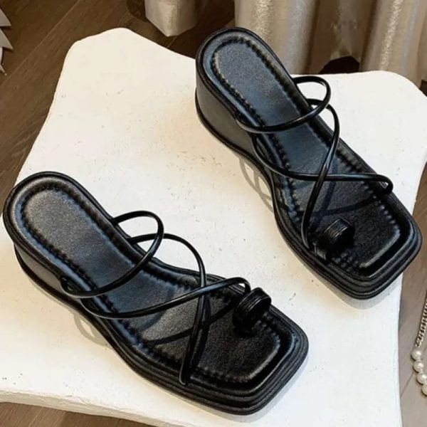 Sandalias altas
