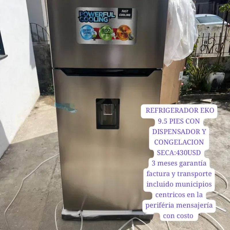 Refrigerador EKO 9, 5 pies congelación seca