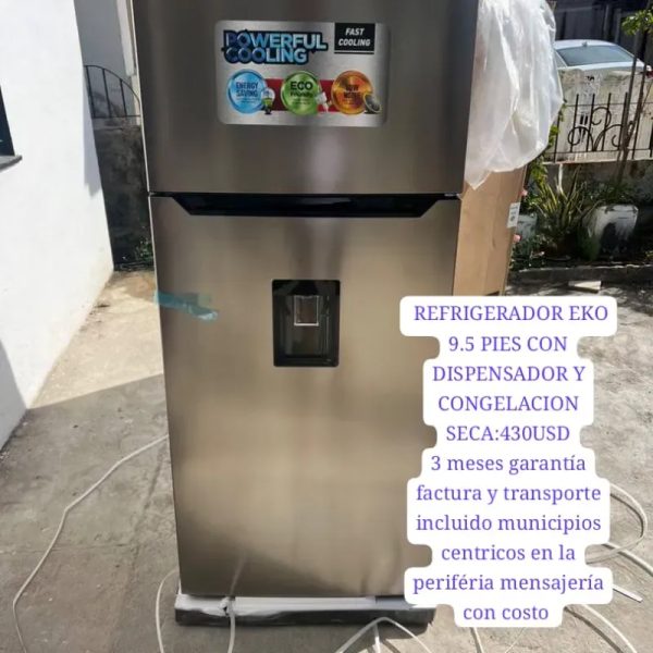 Refrigerador EKO 9, 5 pies congelación seca