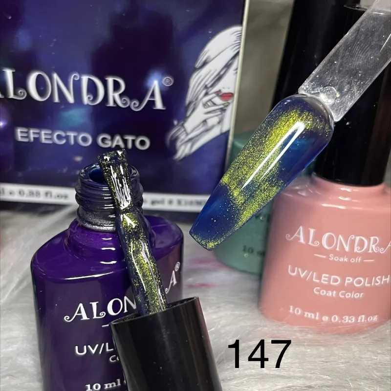 Gel efecto ojo de gato