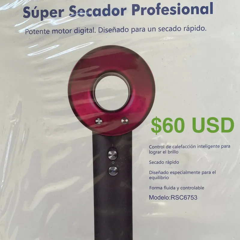 Secador de pelo profesional $60 USD